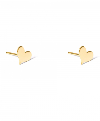 گوشواره طلا قلب پرسته Parasteh کد499033