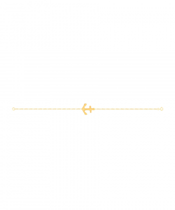 دستبند طلا لنگر پرسته Parasteh کد17952