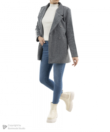 پالتو کوتاه زنانه نارین مد مدل 663