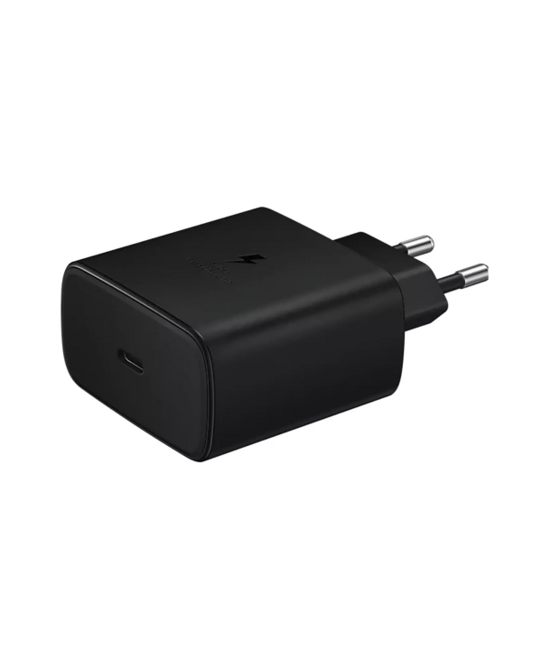 شارژر دیواری تایپ سی 45 وات و کابل دو سر تایپ سی اصلی سامسونگ EP-T4510
