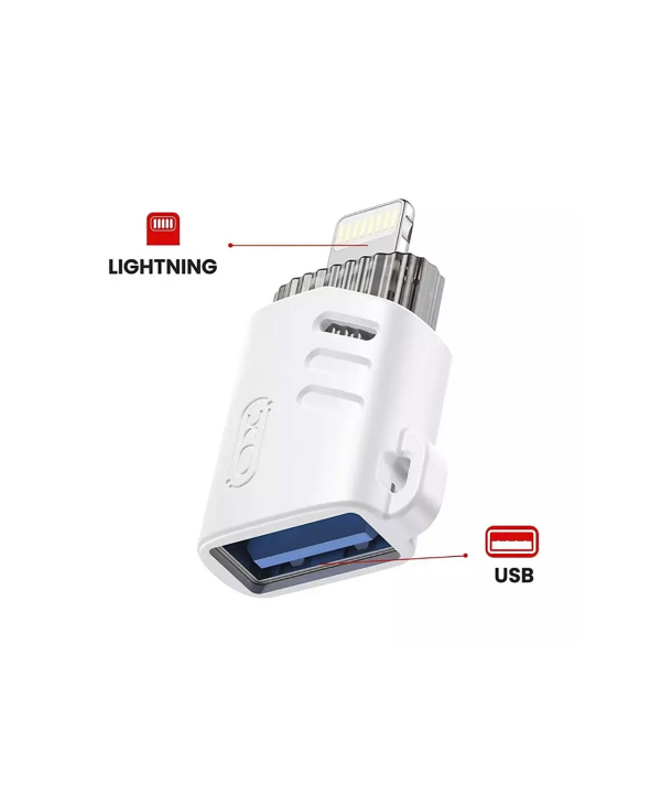 مبدل او تی جی آیفون یو اس بی به لایتنینگ ایکس او NB256A