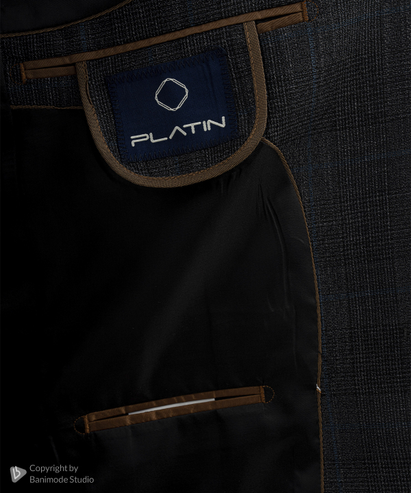 کت مردانه پلاتین Platin کد 0344C