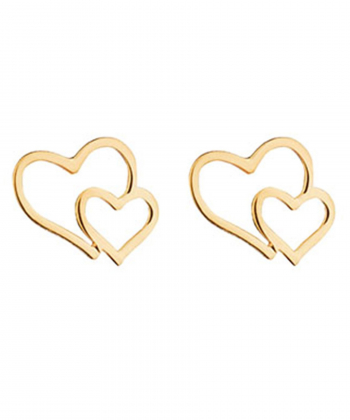 گوشواره قلب میوگلد Mio Gold کد E798