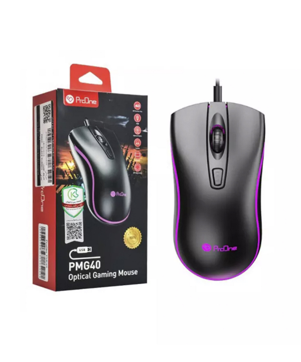 موس سیمی یو اس بی گیمینگ پرووان PMG40