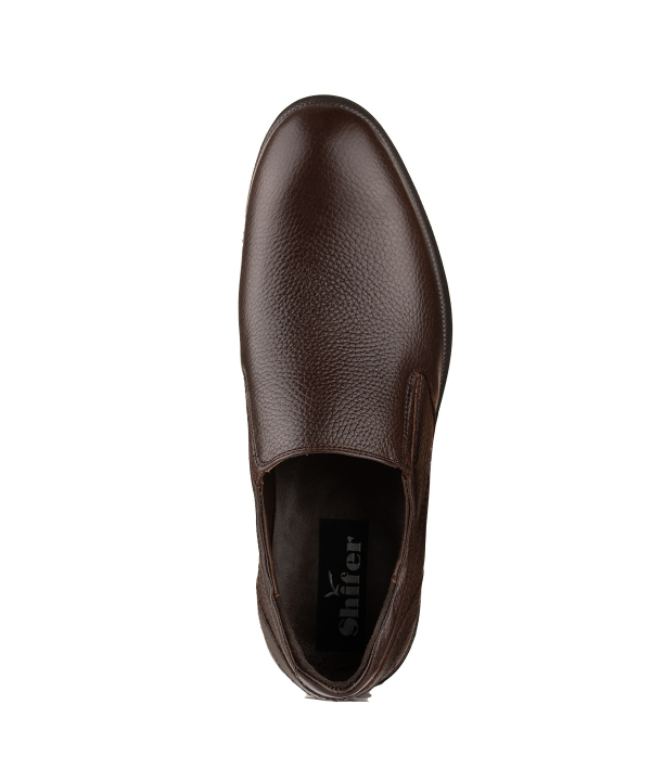 کفش راحتی مردانه چرم شیفر Shifer مدل 7160A