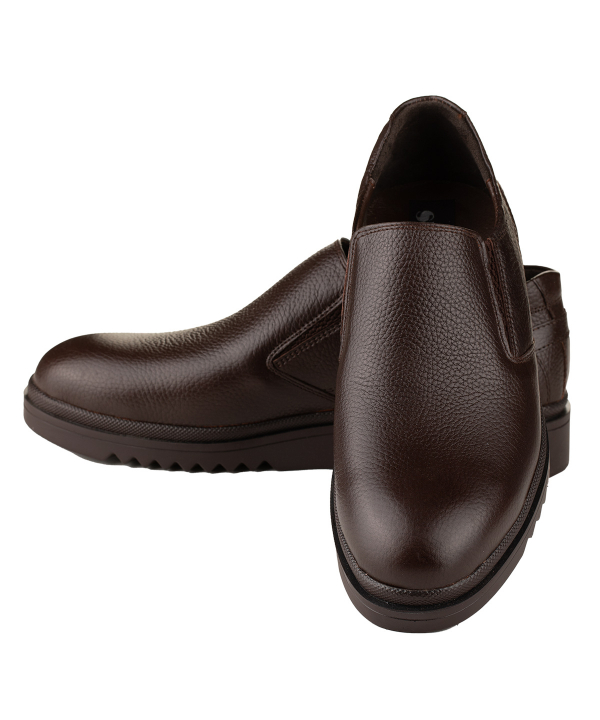 کفش راحتی مردانه چرم شیفر Shifer مدل 7160A