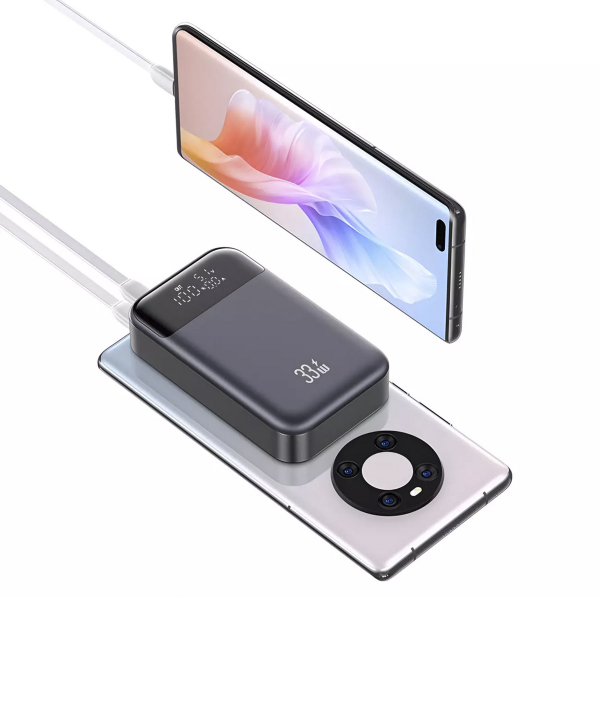پاور بانک فست شارژ تایپ سی و یو اس بی 33 وات 10000 یوسامز US-CD221 PB74