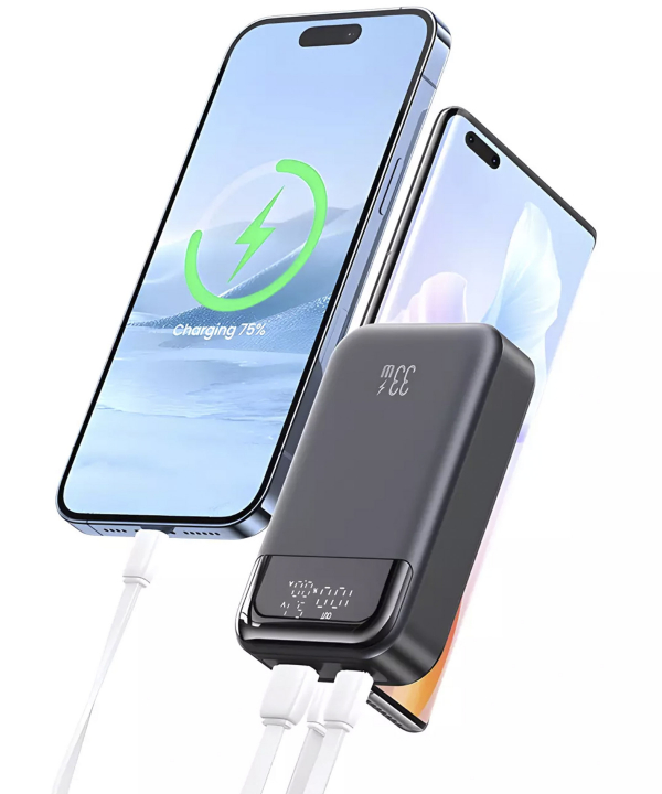 پاور بانک فست شارژ تایپ سی و یو اس بی 33 وات 10000 یوسامز US-CD221 PB74