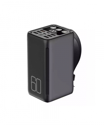پاوربانک تایپ سی و یو اس بی 60000 گرین GNMPB60KBK