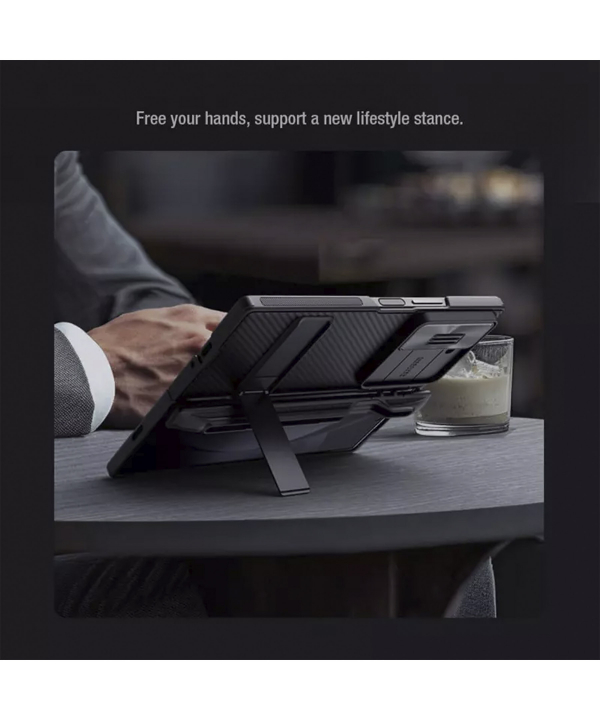 قاب محافظ گوشی سامسونگ گلکسی زد فولد 6 نیلکین Camshield Fold S-Pen