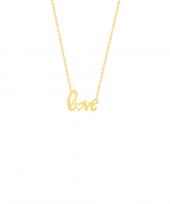 گردنبند طلا Love پرسته Parasteh کد118477