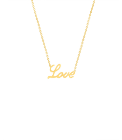 گردنبند طلا Love پرسته Parasteh کد3521