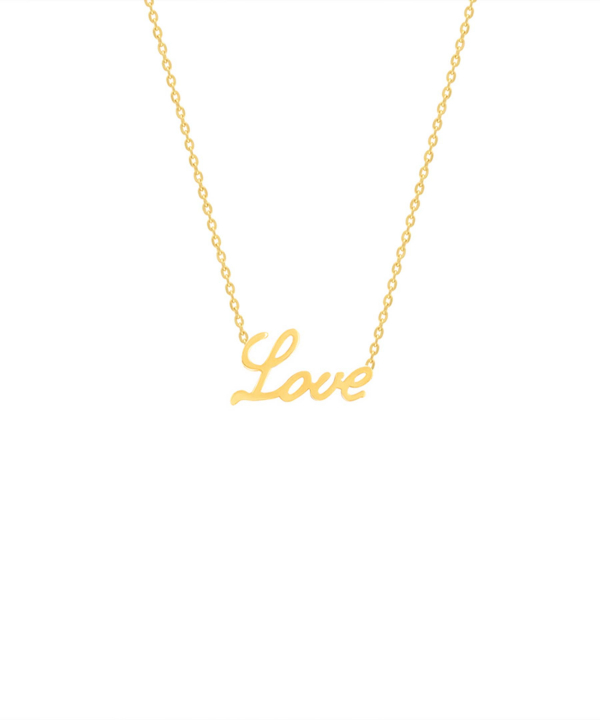 گردنبند طلا Love پرسته Parasteh کد3521