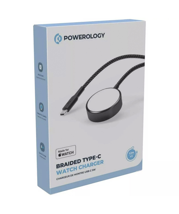 شارژر وایرلس اپل واچ پاورولوژی PCAB005