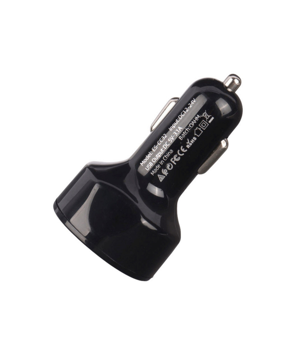 شارژر فندکی فست شارژ ماشین 3.1 آمپر ارلدام CC32