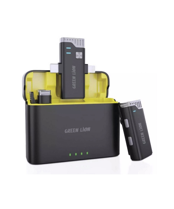 میکروفون بی سیم یقه‌ای گرین GN3IN1MIC360D
