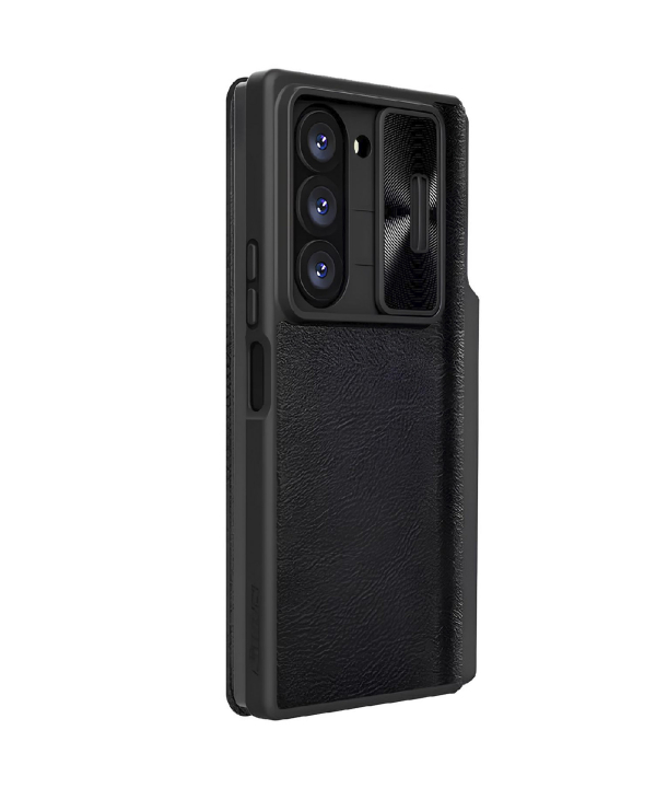 قاب محافظ گوشی سامسونگ گلکسی زد فولد 6 نیلکین Qin Pro Leather
