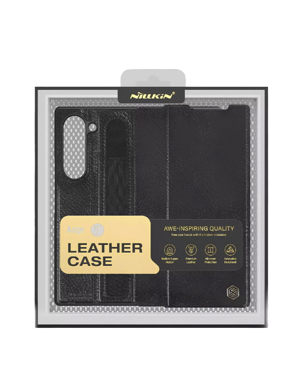 قاب محافظ گوشی سامسونگ گلکسی زد فولد 6 نیلکین Aoge Leather