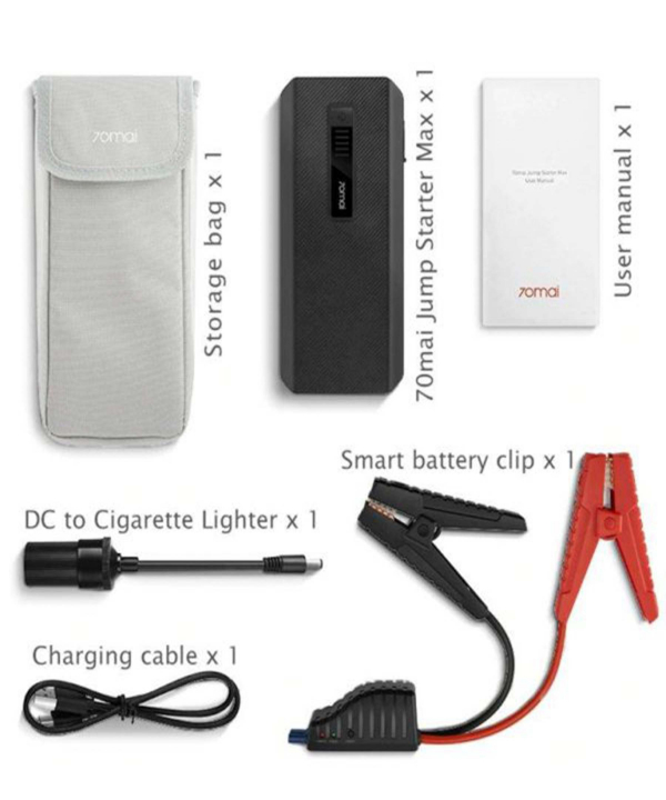 جامپ استارتر و پاوربانک شیائومی Xiaomi 70mai Jump Starter Midrive PS06