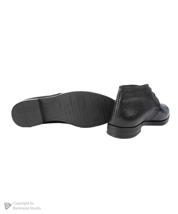 نیم بوت چرم طبیعی زنانه مستر چرم Mr Charm مدل mrc1121-02
