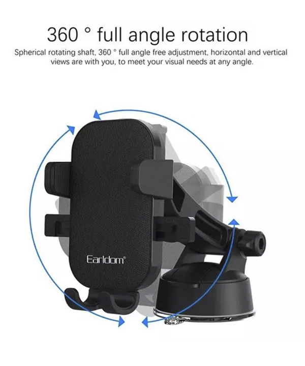 پایه نگهدارنده گوشی موبایل داخل خودرو ارلدام Earldom ET-EH165 Car Phone Holder