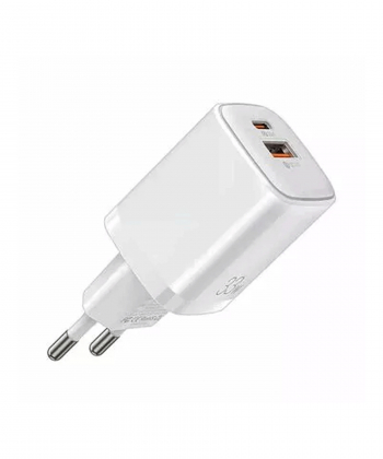شارژر دیواری تایپ سی و یو اس بی 33 وات رسی RC60E