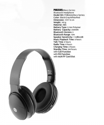 هدفون بلوتوثی پرووان مدل Moco (PHB3505)