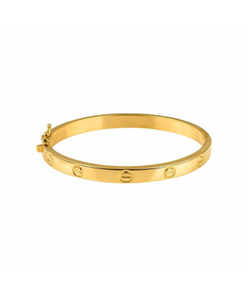 النگو کارتیه پهن سایز4 میوگلد Mio Gold کد BA168
