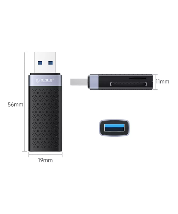 کارتخوان و رم ریدر پرسرعت حرفه‌ای اوریکو CS2T-A3-BK-EP