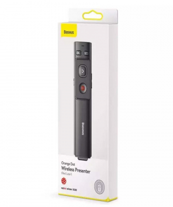 پوینتر و پرزنتر بیسوس Baseus Orange Dot Wireless Presenter Red Laser