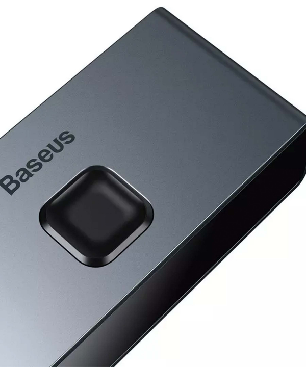 سوییچ دو پورت اچ دی ام آی بیسوس Baseus CAHUB-BC0G Matrix HDMI Splitter