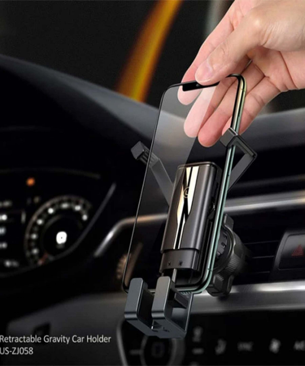 پایه نگهدارنده گوشی یوسامز Usams US-ZJ058 Retractable Gravity Car Holder