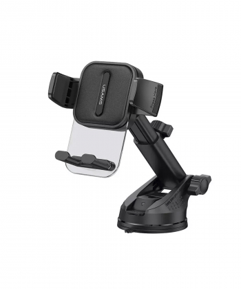 هولدر موبایل داخل خودرو یوسامز USAMS Car Centre Retractable Transparent Holder US-ZJ072