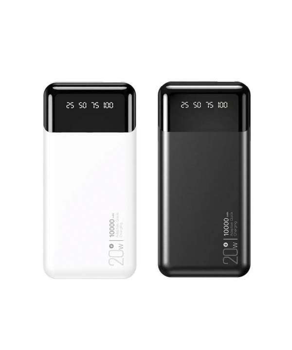 پاوربانک شارژ سریع 20 وات تایپ سی, یو اس بی و لایتنینگ 10000 ایکس او XO Fast charging power bank PR191