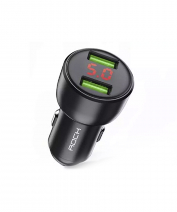 شارژر فندکی فست شارژ ماشین راک ROCK-H9