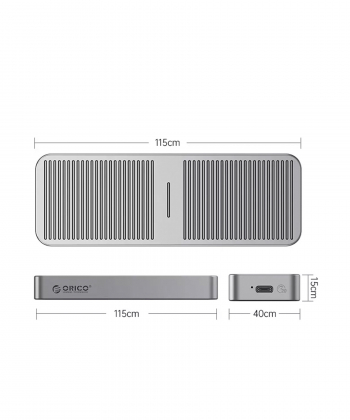 باکس هارد اس اس دی M.2 NVMe اوریکو ORICO M223C3-G4 USB3.2 20Gbps M.2 NVMe SSD Enclosure