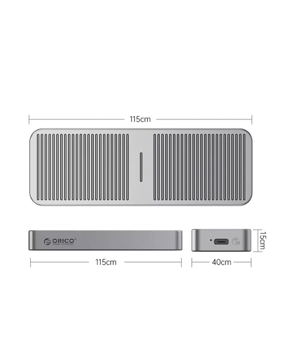 باکس هارد اس اس دی M.2 NVMe اوریکو ORICO M223C3-G4 USB3.2 20Gbps M.2 NVMe SSD Enclosure