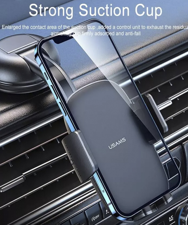 هولدر موبایل داخل خودرو یوسامز Usams US-ZJ063 Car Center Console Retractable Phone Holder