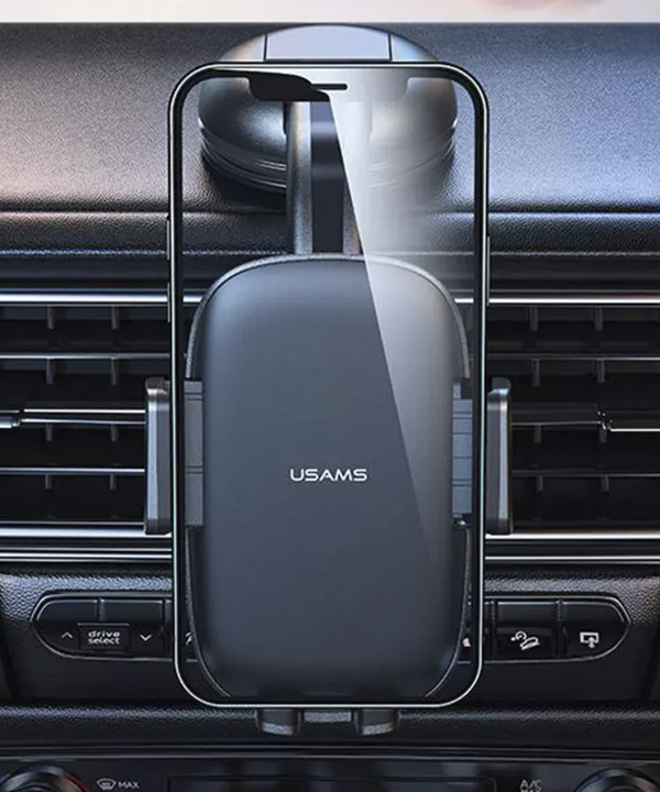 هولدر موبایل داخل خودرو یوسامز Usams US-ZJ063 Car Center Console Retractable Phone Holder