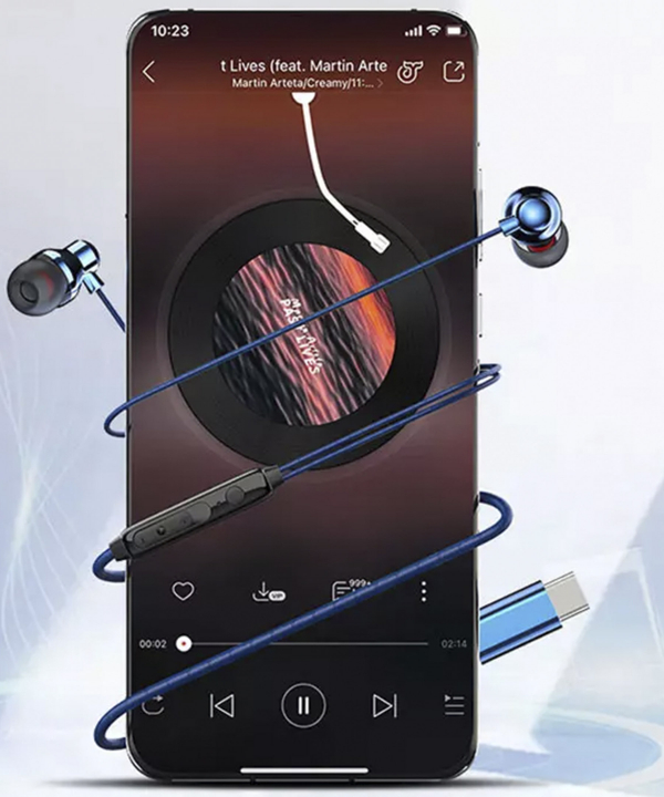هندزفری سیمی تایپ سی رسی RECCI REP-L36 Type-C wired headset
