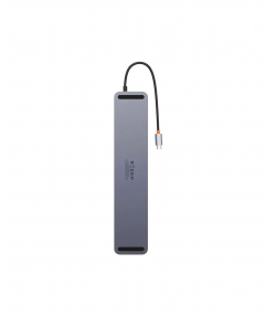 هاب تایپ سی 11 پورت و پایه لپ تاپ بیسوس Baseus EliteJoy Gen2 universal HUB 11in1 laptop stand WKSX030013