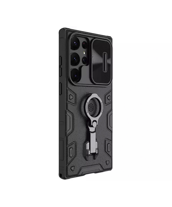 قاب محافظ اس 23 اولترا سامسونگ حلقه دار نیلکین Nillkin Samsung Galaxy S23 Ultra CamShield Armor pro Case