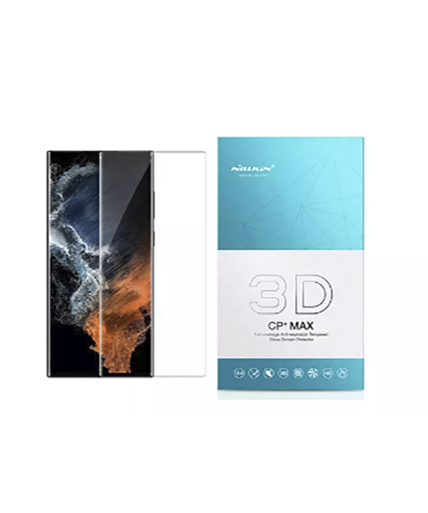 گلس سامسونگ گلکسی اس 23 اولترا نیلکین NILLKIN Samsung Galaxy S23 Ultra 3D CP+MAX tempered glass