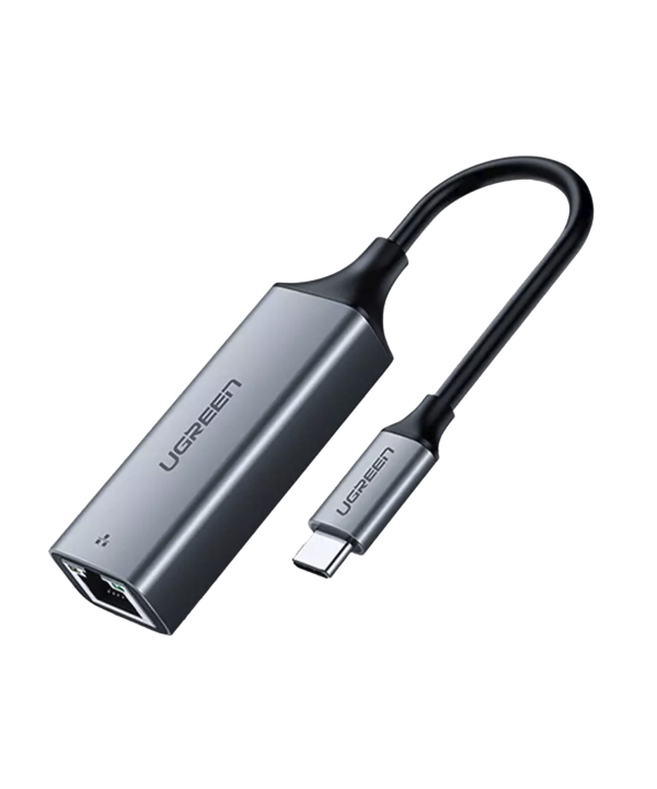 تبدیل تایپ سی به LAN یوگرین Ugreen CM199 50737 Type C To Ethernet Converter 10/100/1000 Mbps Support