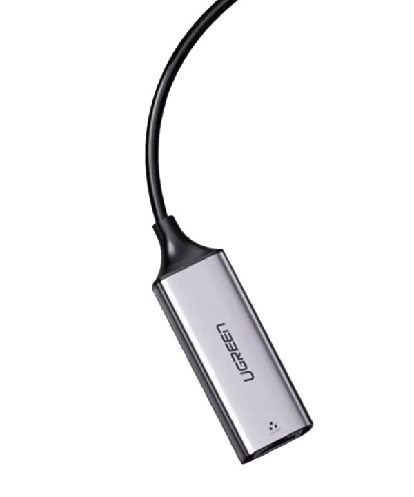 تبدیل تایپ سی به LAN یوگرین Ugreen CM199 50737 Type C To Ethernet Converter 10/100/1000 Mbps Support