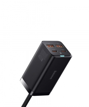 شارژر سوپر فست شارژ تایپ‎ سی و یو اس بی 100 وات بیسوس Baseus GaN3 Pro Desktop CCGP000101