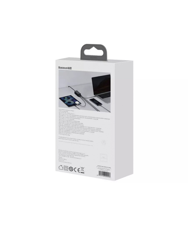شارژر سوپر فست شارژ تایپ‎‌سی و یو‌اس‌بی 100 وات بیسوس Baseus GaN3 Pro Desktop CCGP000101