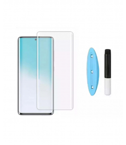 محافظ صفحه نمایش شیشه ای یو وی سامسونگ UV Nano Glass Samsung Galaxy S20 Plus