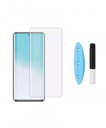 محافظ صفحه نمایش شیشه ای یو وی سامسونگ UV Nano Glass Samsung Galaxy S20 Plus