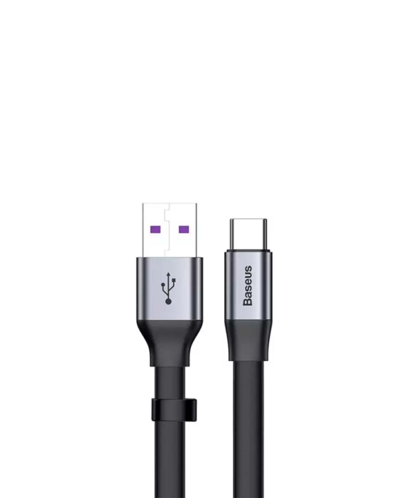 کابل سوپرشارژ کوتاه تایپ سی بیسوس Baseus Simple HW Quick Charge Cable 23cm